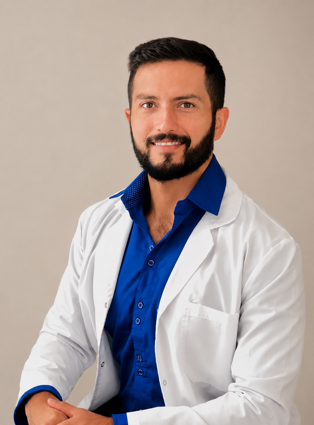 Retrato del Dr. Santiago Martínez, especialista en endocrinología